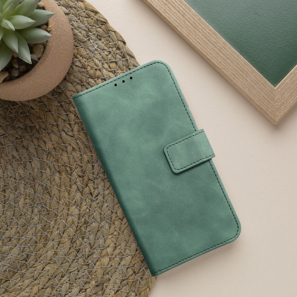 Tender Book aizsargvāciņš Samsung S22, zaļš