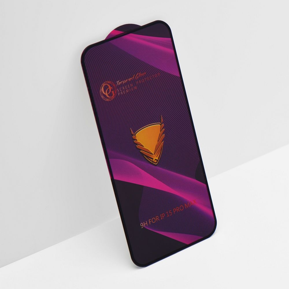 OG 6D Premium aizsargstikls Xiaomi Redmi Note 17 Pro 5G / Note 17 Pro Max 5G / Note 15 Pro 5G, melns