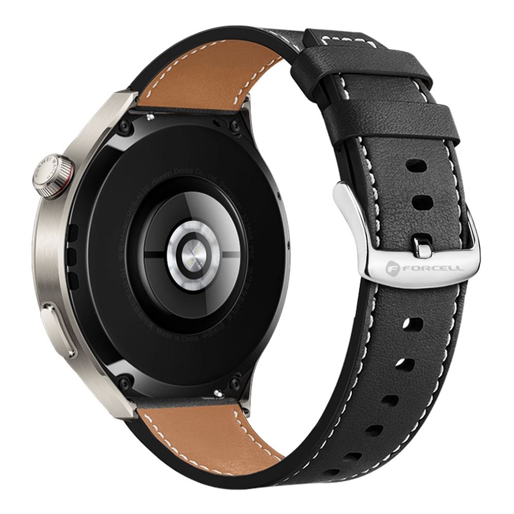 Forcell F-Design FS21 siksniņa Samsung Galaxy Watch 22 mm, melna