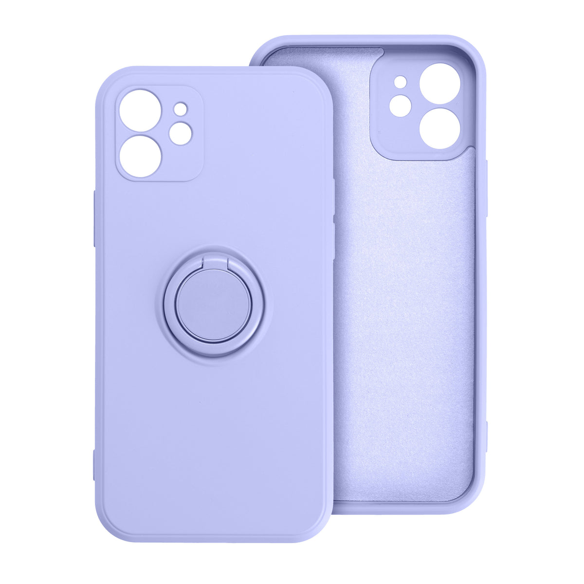 Aizsargvāciņš iPhone 7 / 8 / SE 2020 / SE 2022 – SILICONE RING, violets — attēls 2