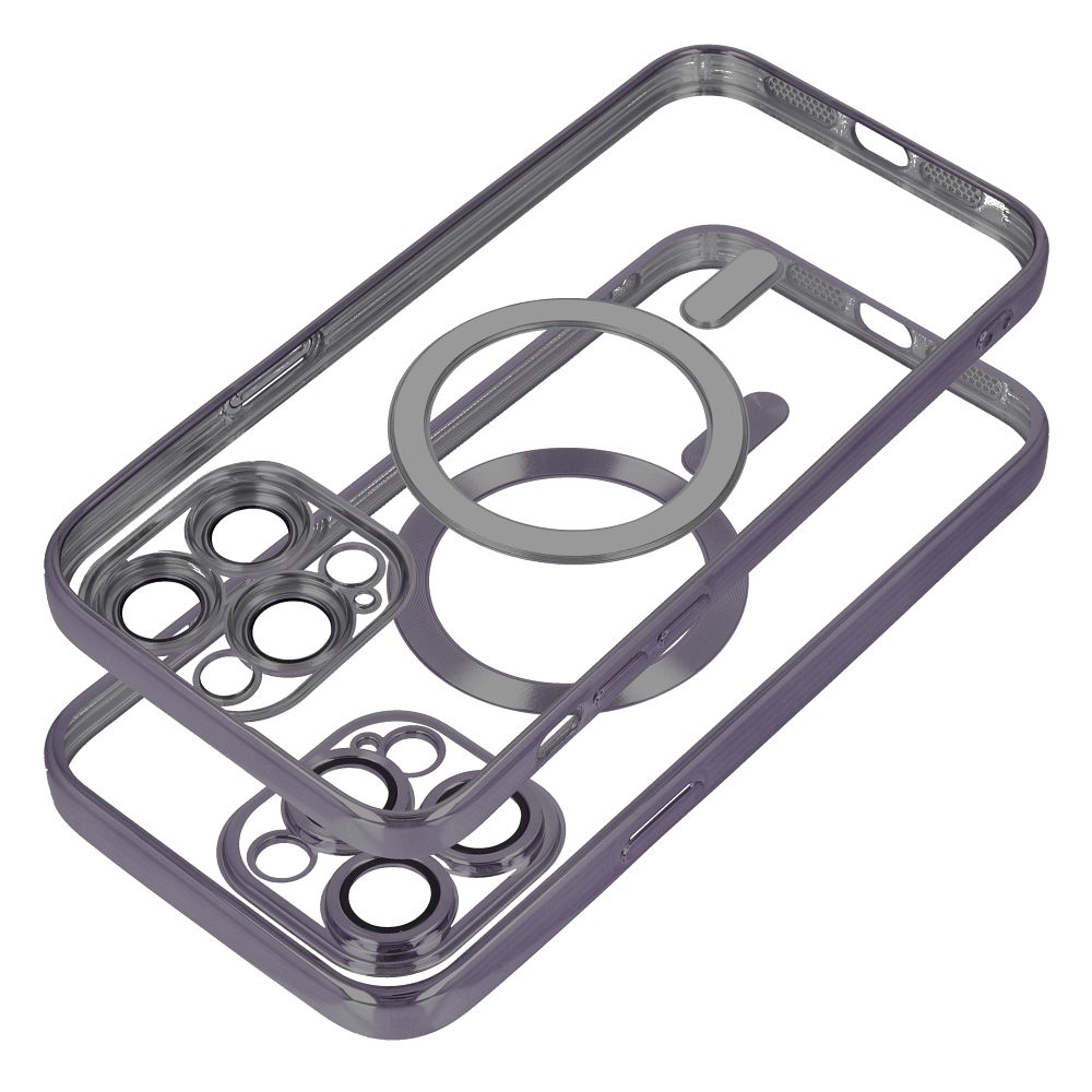 Aizsargvāciņš Samsung S24 Ultra – ELECTRO MAG compatible with MagSafe, melns — attēls 2