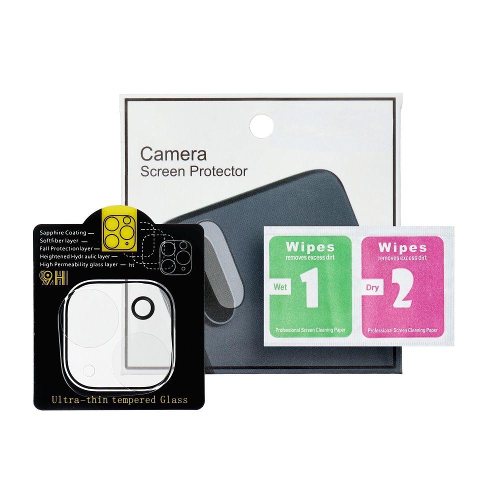 Kameras aizsargstikls Samsung Galaxy A15 4G / A15 5G / M15 – 5D Full Glue Camera, melns — attēls 2