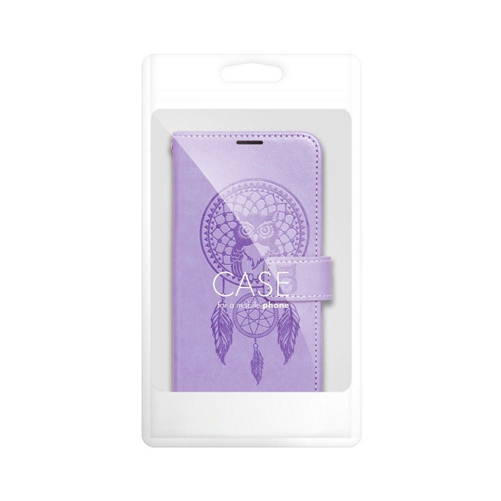 Mezzo Book (sapņu ķērājs) aizsargvāciņš Samsung A14 4G / A14 5G, violets