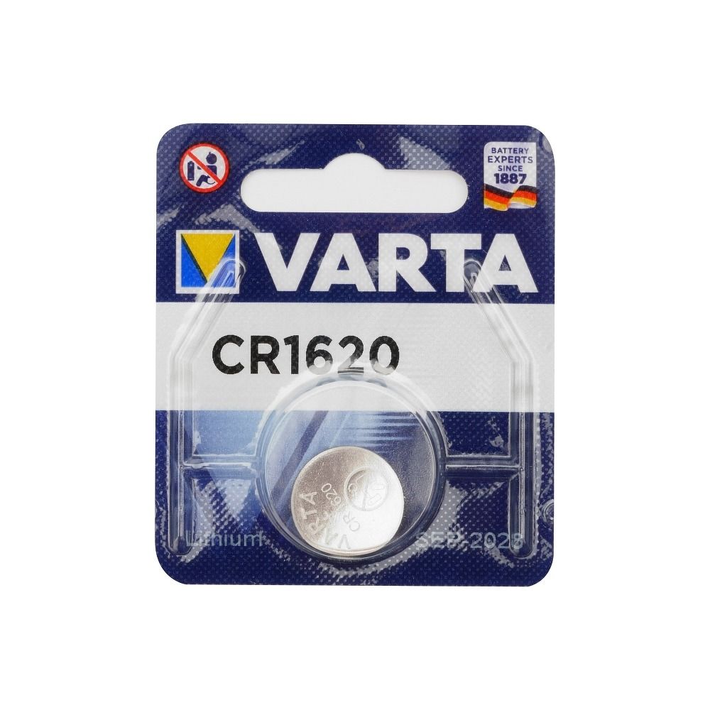 VARTA CR1620 litija pogu baterija, 3 V