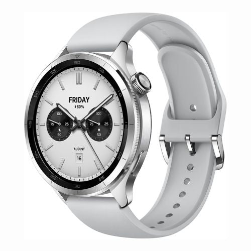 Xiaomi Watch S4 47 mm, sudraba — viedpulkstenis — attēls 1