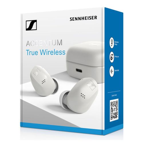 Sennheiser ACCENTUM True Wireless, baltas — bezvadu austiņas — attēls 1