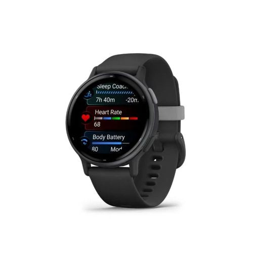 Garmin vívoactive 5, melns — viedpulkstenis — attēls 2