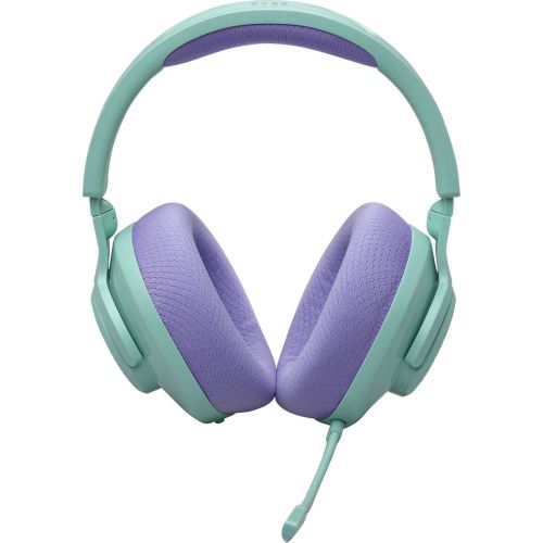 JBL Quantum 360 bezvadu spēļu austiņas ar mikrofonu, ciāna — bezvadu austiņas