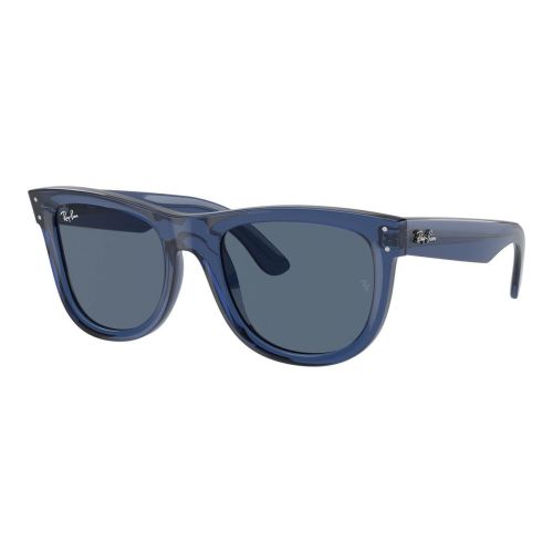 Ray-Ban Meta Wayfarer Gen 2, spīdīgi kosmiski zils, Transitions Clear/Sapphire — AI viedbrilles — attēls 1