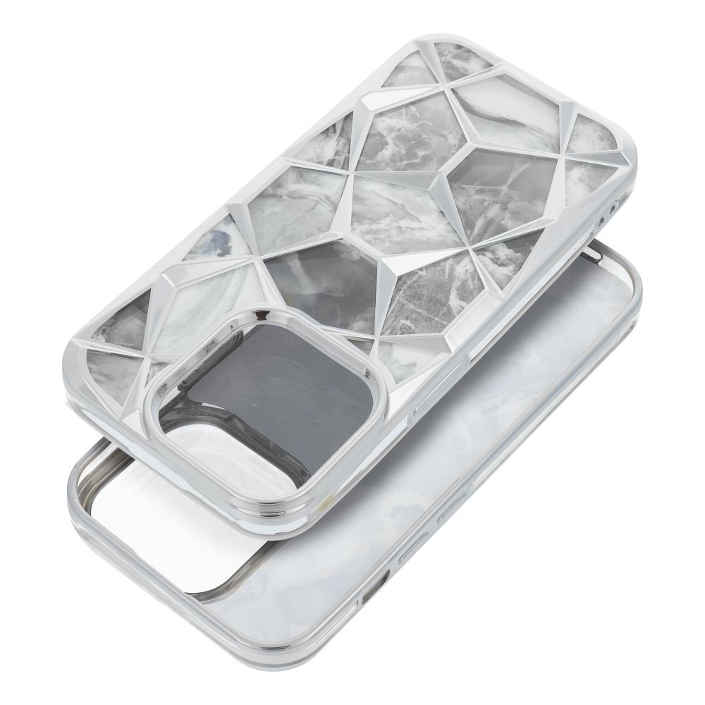 Aizsargvāciņš iPhone 16 PRO – TWINKI, sudraba — attēls 2