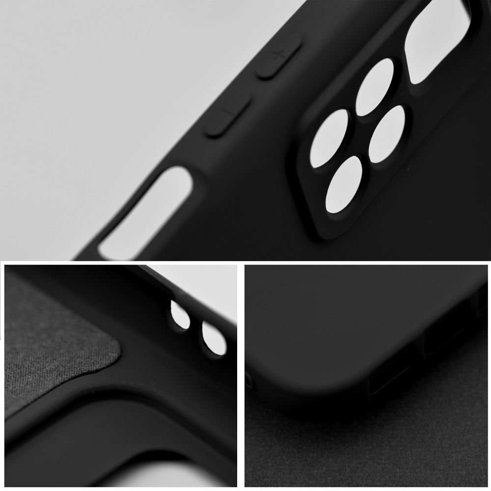Silicone aizsargvāciņš Xiaomi Redmi 17 4G / 5G, melns