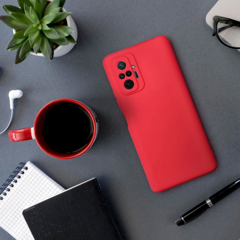 SOFT case modelim XIAOMI Redmi Note 14 4G (GLOBAL - 164,84mm x 78,15mm x 8,16mm) red