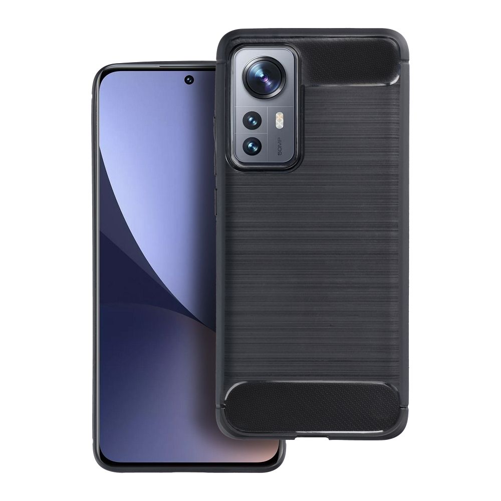 Aizsargvāciņš Xiaomi POCO X3 – CARBON, melns — attēls 2