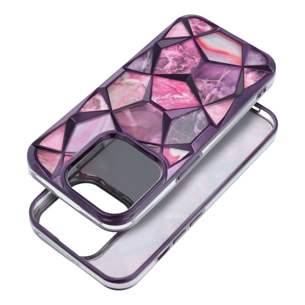 Aizsargvāciņš iPhone 16 PRO – TWINKI, violets — attēls 2