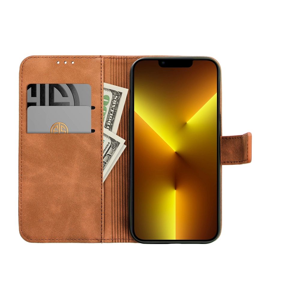 Aizsargvāciņš Xiaomi Redmi Note 13 5G – TENDER, brūns — attēls 3