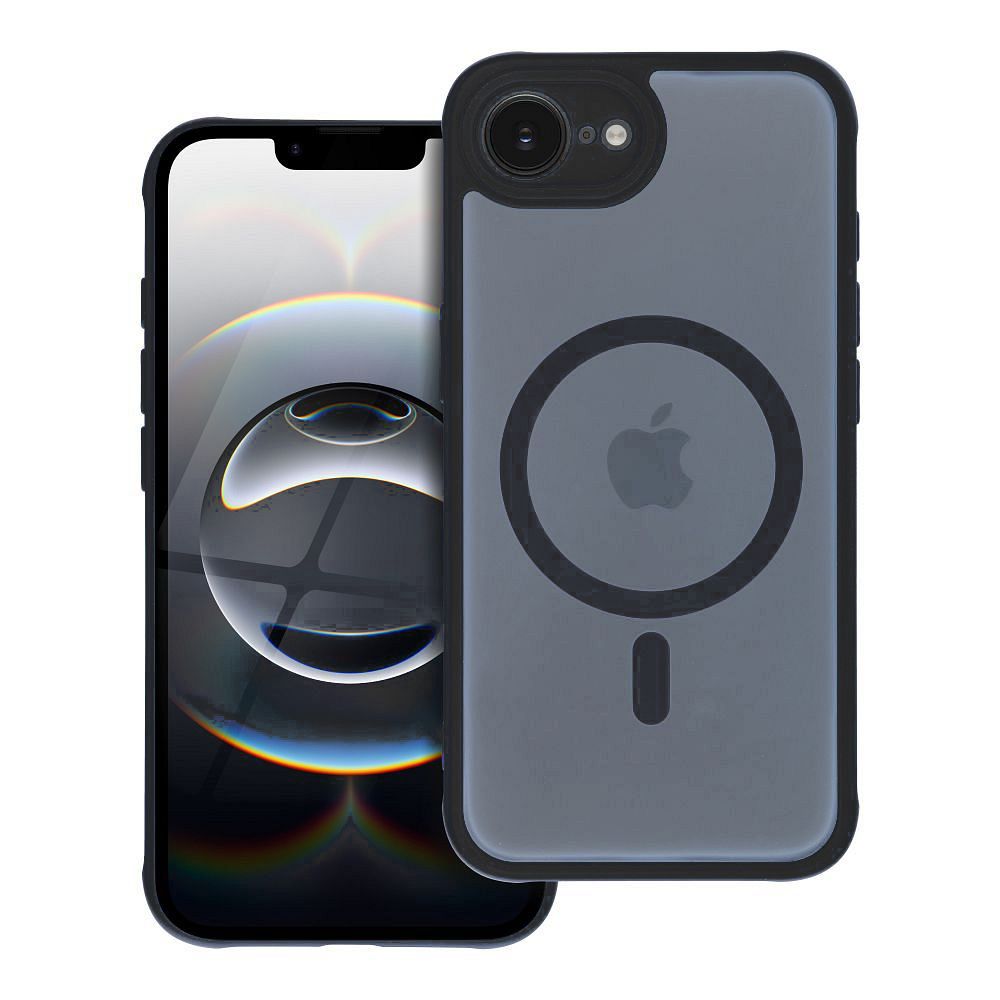 Full Matte Mag Cover aizsargvāciņš Xiaomi Redmi Note 17 4G / 5G, melns