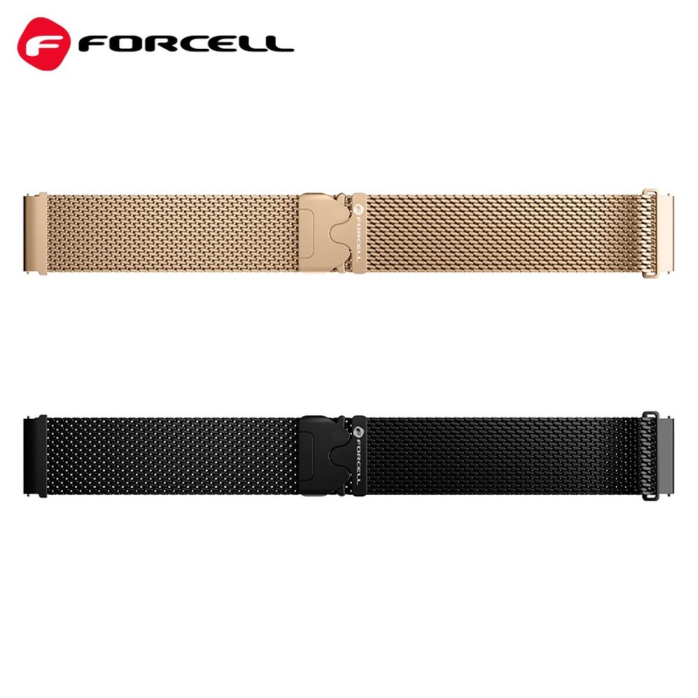 Forcell F-Design FS10 siksniņa Samsung Galaxy Watch 22 mm, zelta