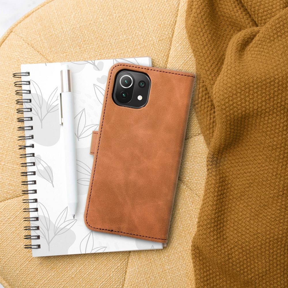 Aizsargvāciņš Xiaomi Redmi Note 11 / 11S – TENDER, brūns — attēls 3