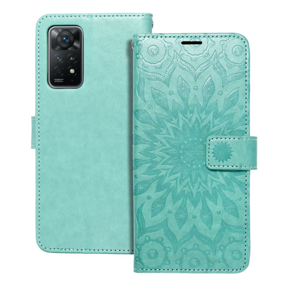 Aizsargvāciņš Xiaomi Redmi Note 11 Pro / 11 Pro 5G mandala – MEZZO, zaļš