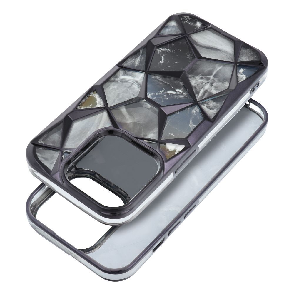 Aizsargvāciņš iPhone 16 – TWINKI, melns — attēls 2