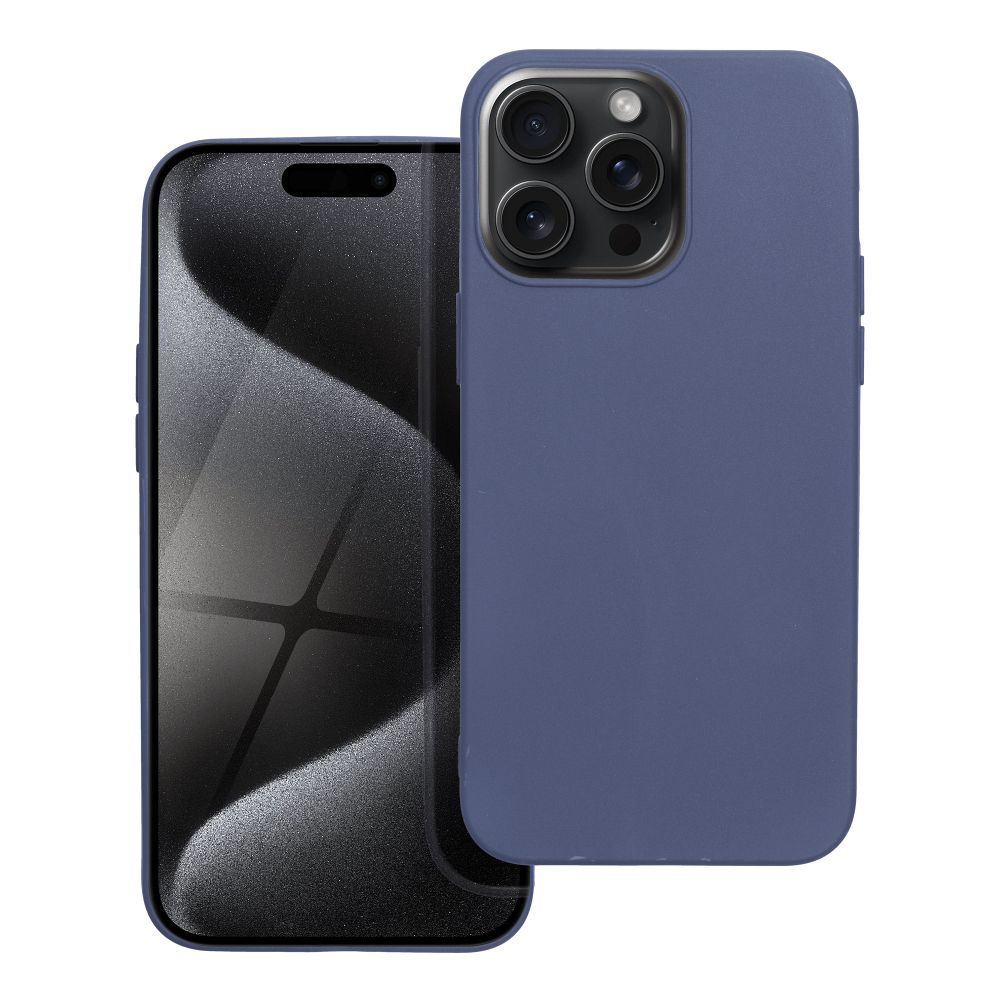 Aizsargvāciņš iPhone 15 Pro Max – MATT, zils