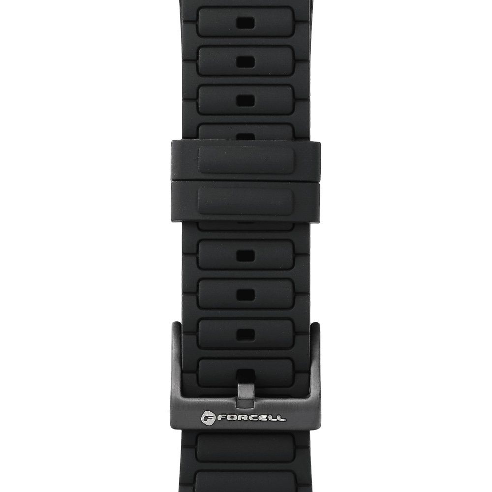 Forcell F-Design FA06 siksniņa Apple Watch 38 / 40 / 41 mm, melna