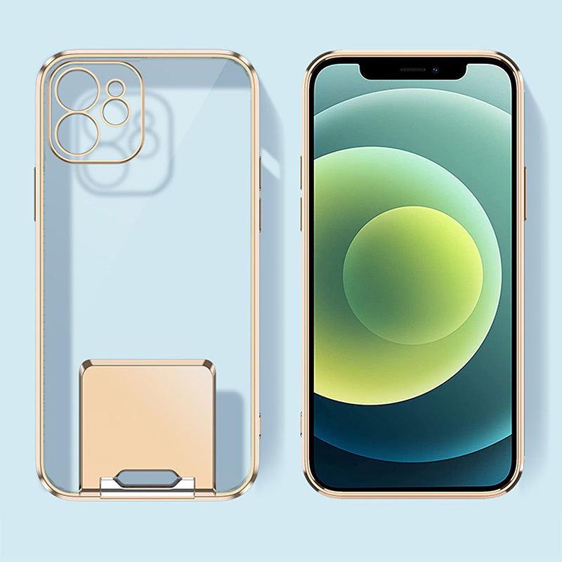 Aizsargvāciņš iPhone 11 Pro – Tel Protect Kickstand Luxury, violets — attēls 3