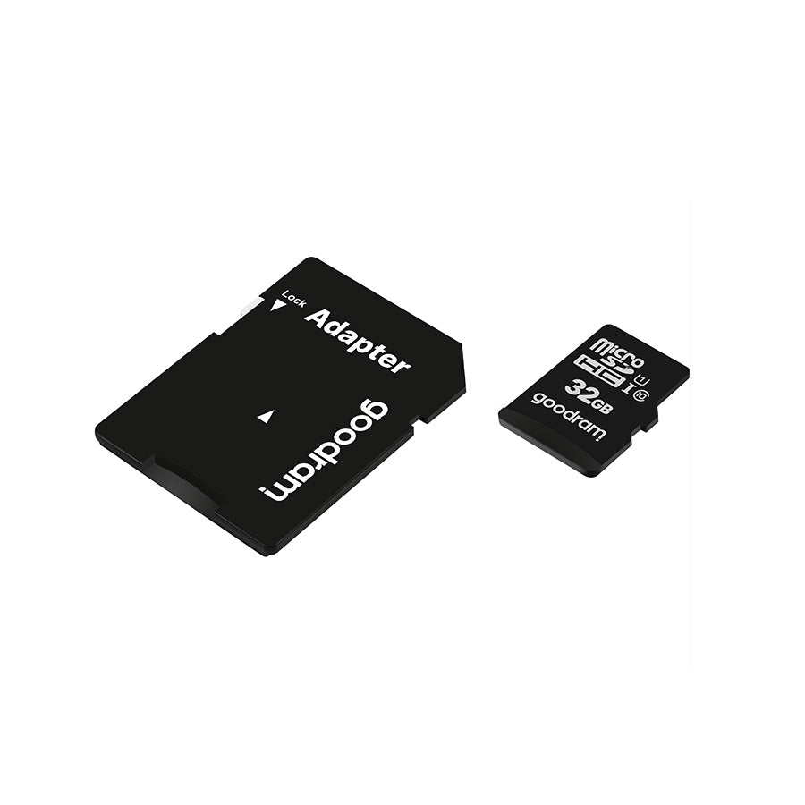 GOODRAM microSD 32 GB atmiņas karte, UHS-I U1 Class 10, ar adapteri