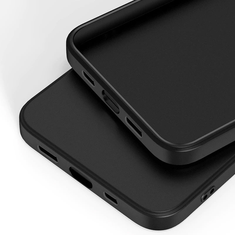 Aizsargvāciņš iPhone 14 PRO – Back MATT, melns — attēls 4