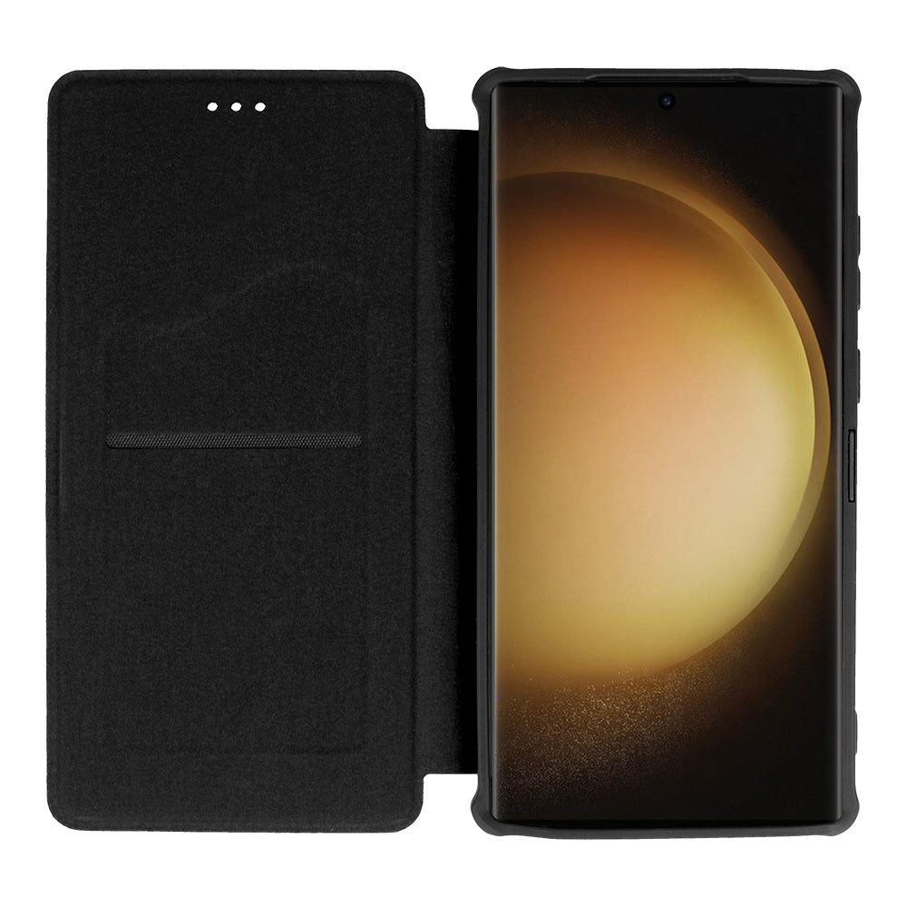 Aizsargvāciņš Samsung Galaxy S23 Plus – Razor Leather, tumši zaļš — attēls 4