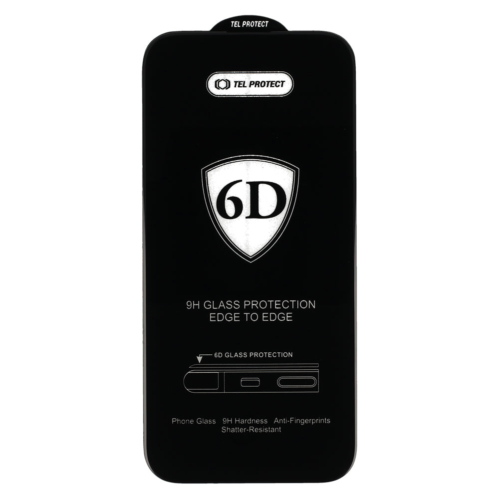 Tel Protect Full Glue 6D aizsargstikls Samsung Galaxy A34 5G, melns