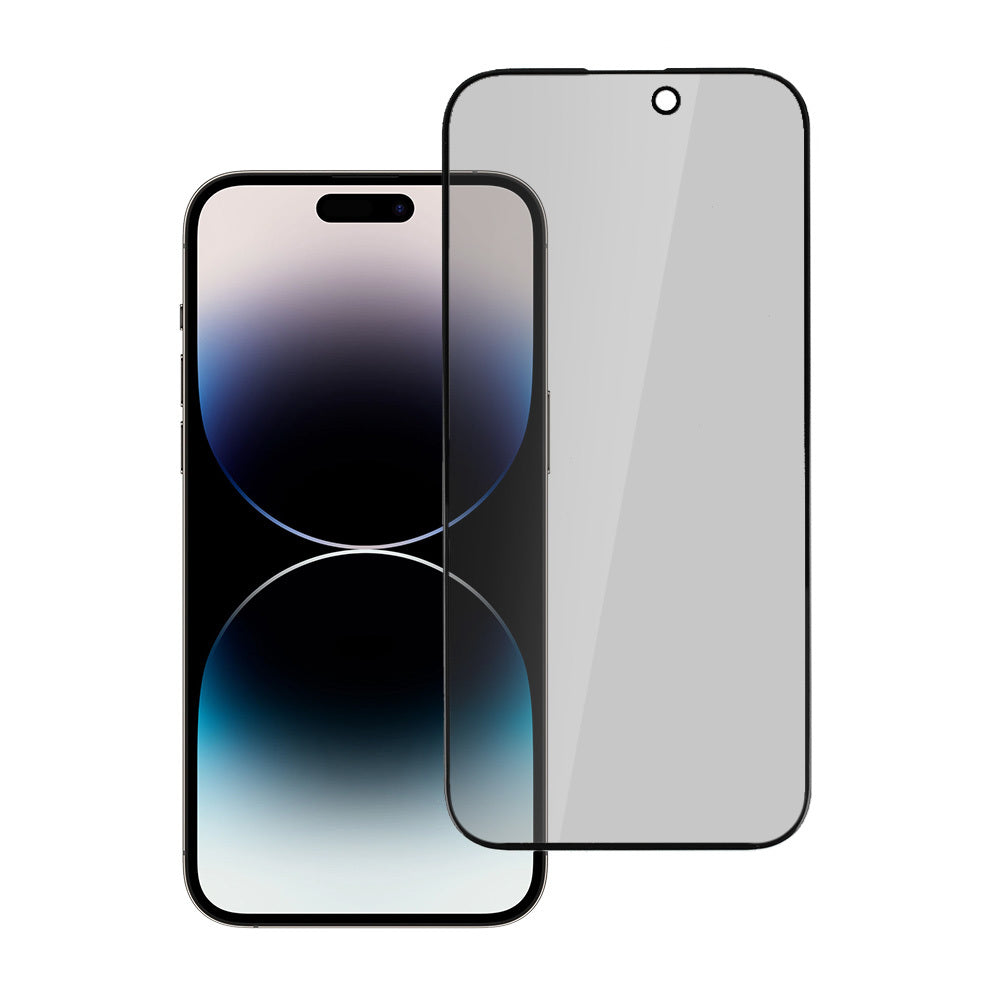 Aizsargstikls iPhone 15 PLUS – Privacy, melns — attēls 2