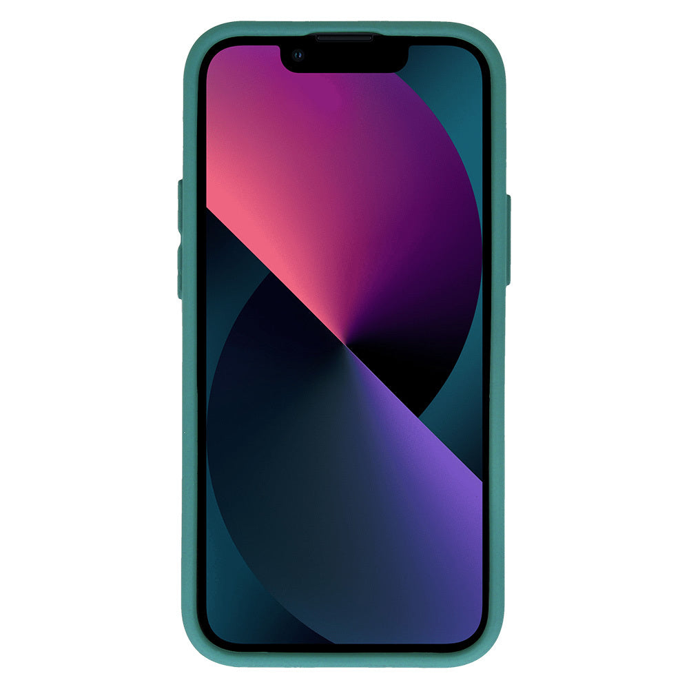 Aizsargvāciņš iPhone 15 – Camshield Soft, tumši zaļš — attēls 3