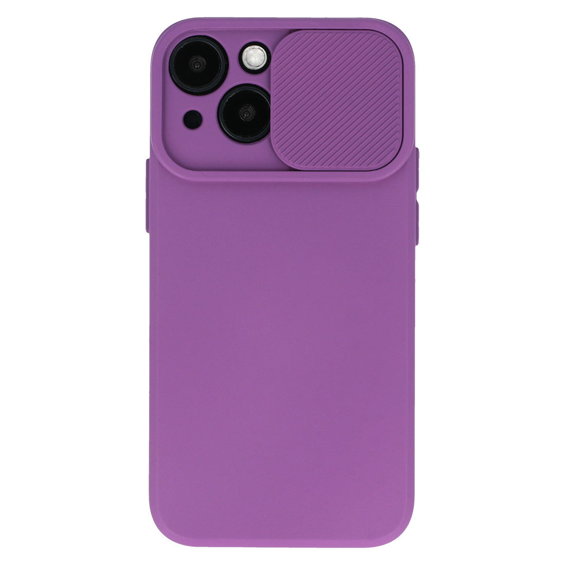 Aizsargvāciņš iPhone 15 – Camshield Soft, violets — attēls 2