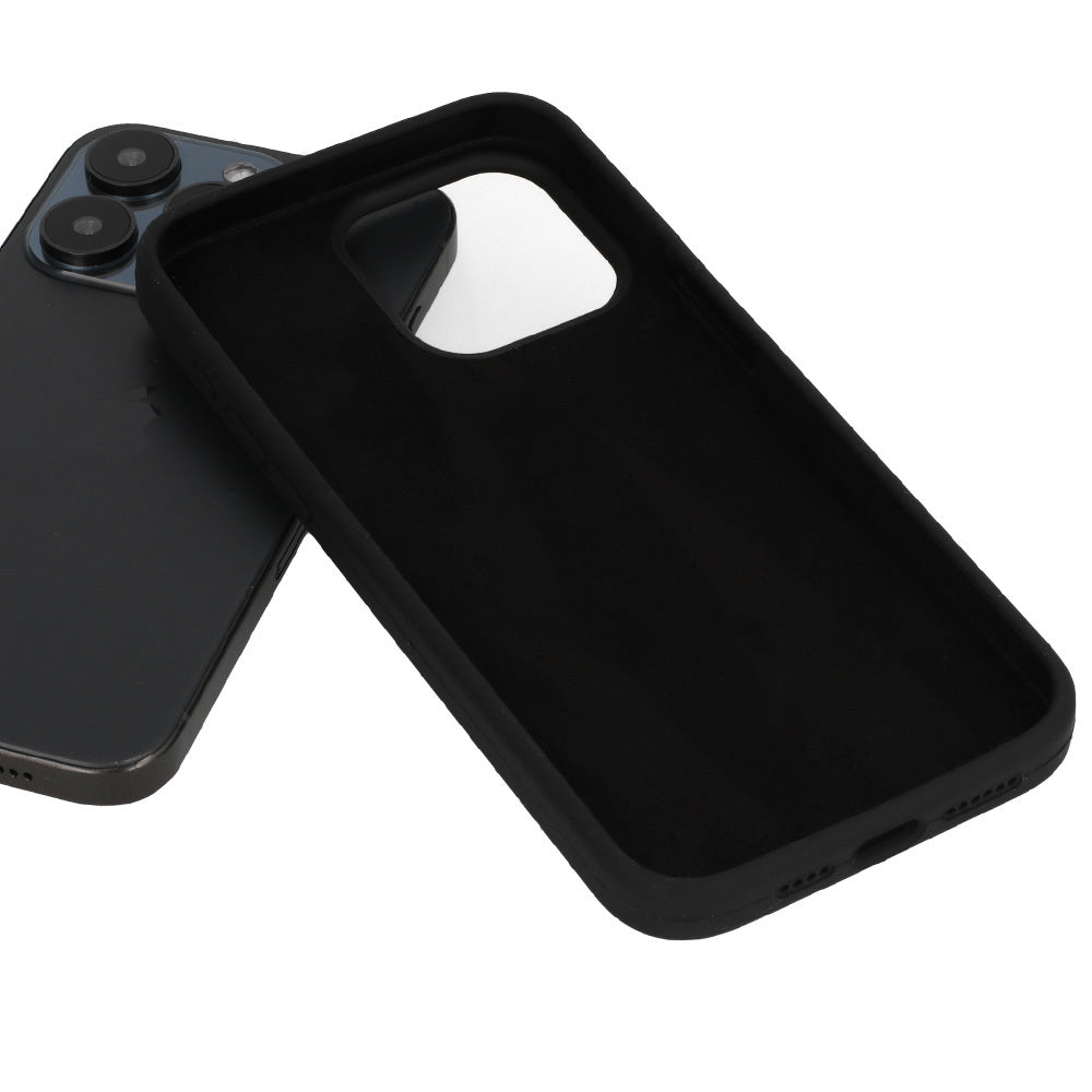 Aizsargvāciņš Samsung Galaxy A55 5G – Silicone Lite, melns — attēls 4