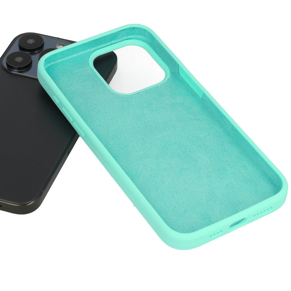 Aizsargvāciņš iPhone 16 mint – Silicone Lite — attēls 4