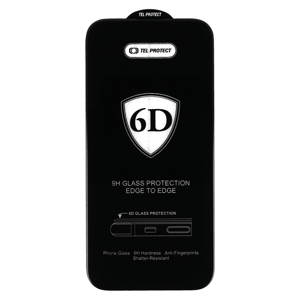 Aizsargstikls Xiaomi REDMI NOTE 14 PRO/NOTE 14 PRO PLUS – Tel Protect Full Glue 6D, melns — attēls 2