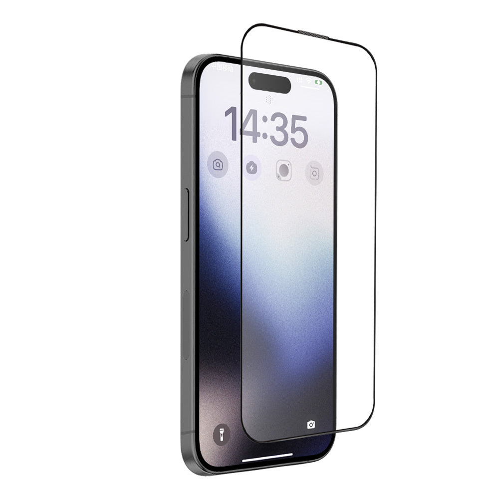 Aizsargstikls Samsung Galaxy A37 5G – Tel Protect Full Glue 6D Matt, melns — attēls 2