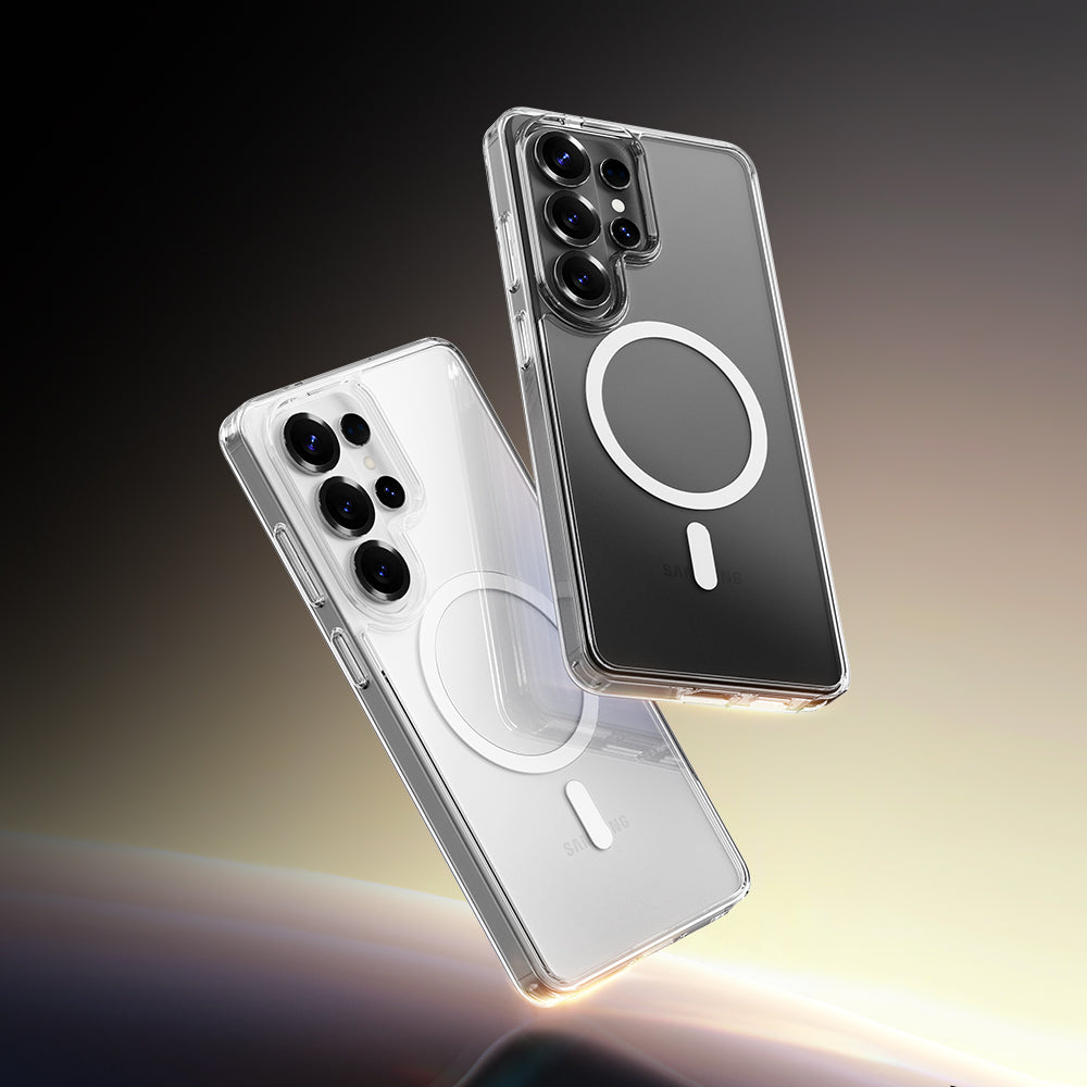 Aizsargvāciņš Samsung Galaxy S26 Plus – Rock Crystal Transparent Series Magnetic, caurspīdīgs — attēls 2