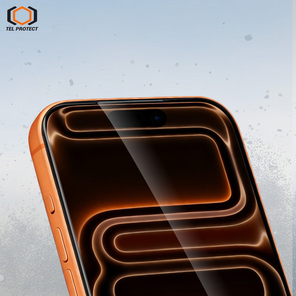 Tel Protect Dust-Free Easy Fit Full Glue 6D aizsargstikls Samsung Galaxy S26, melns, 2 gab.