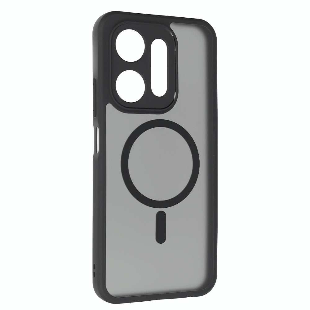 Full Matte Mag Cover aizsargvāciņš Xiaomi Redmi 17C 5G, melns