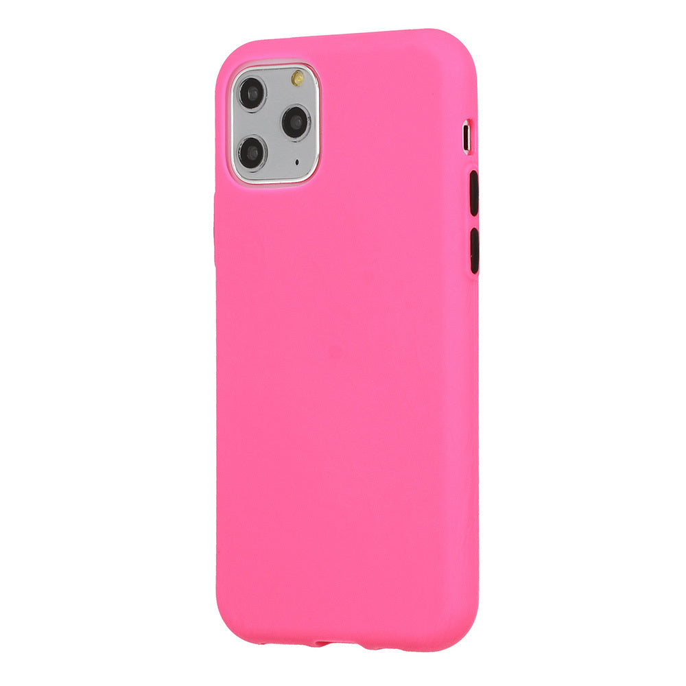 Solid Silicone silikona vāciņš Samsung Galaxy A41, rozā