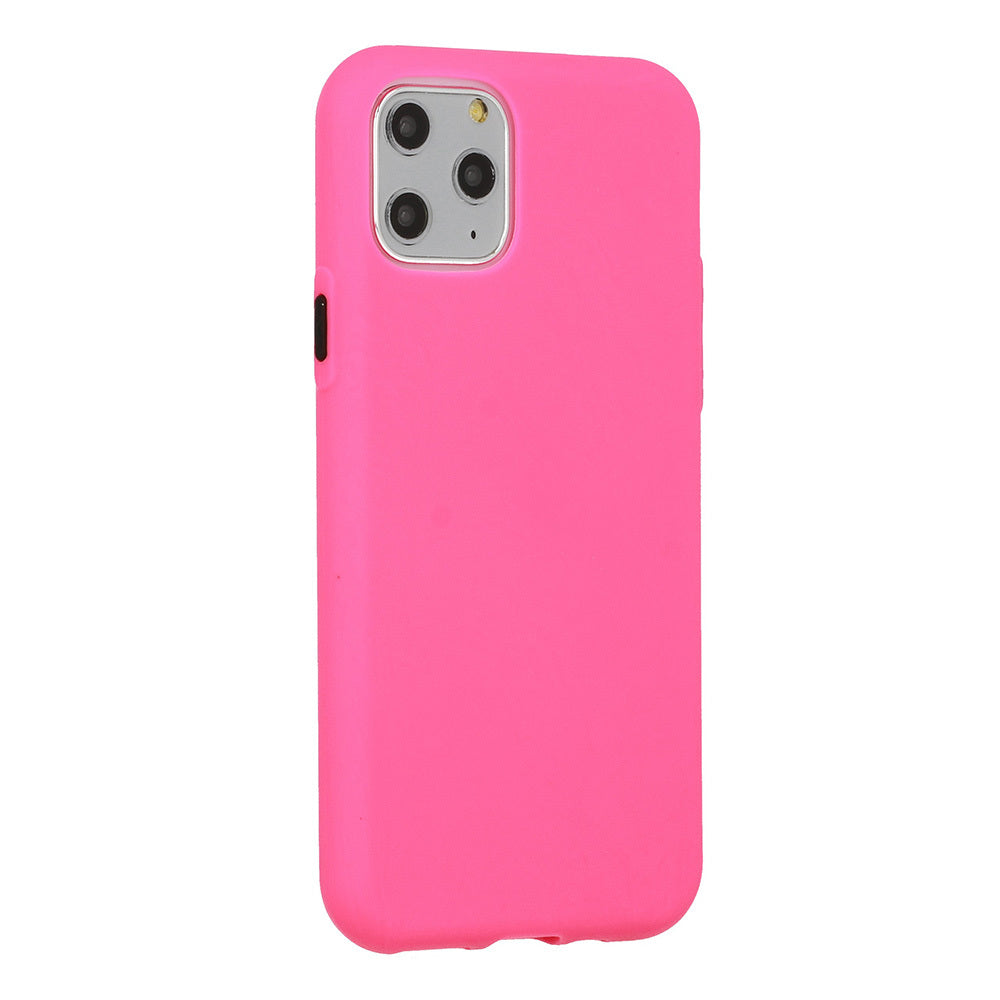 Solid Silicone silikona vāciņš Samsung Galaxy A41, rozā