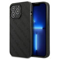 Karl Lagerfeld Perforated Allover vāciņš iPhone 13 Pro Max, melns — 1