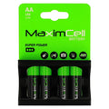 MaximCell LR6 AA sārma baterijas – 4 gab.