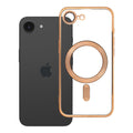 ELECTRO MAG COVER case compatible with MagSafe for IPHONE 16e gold