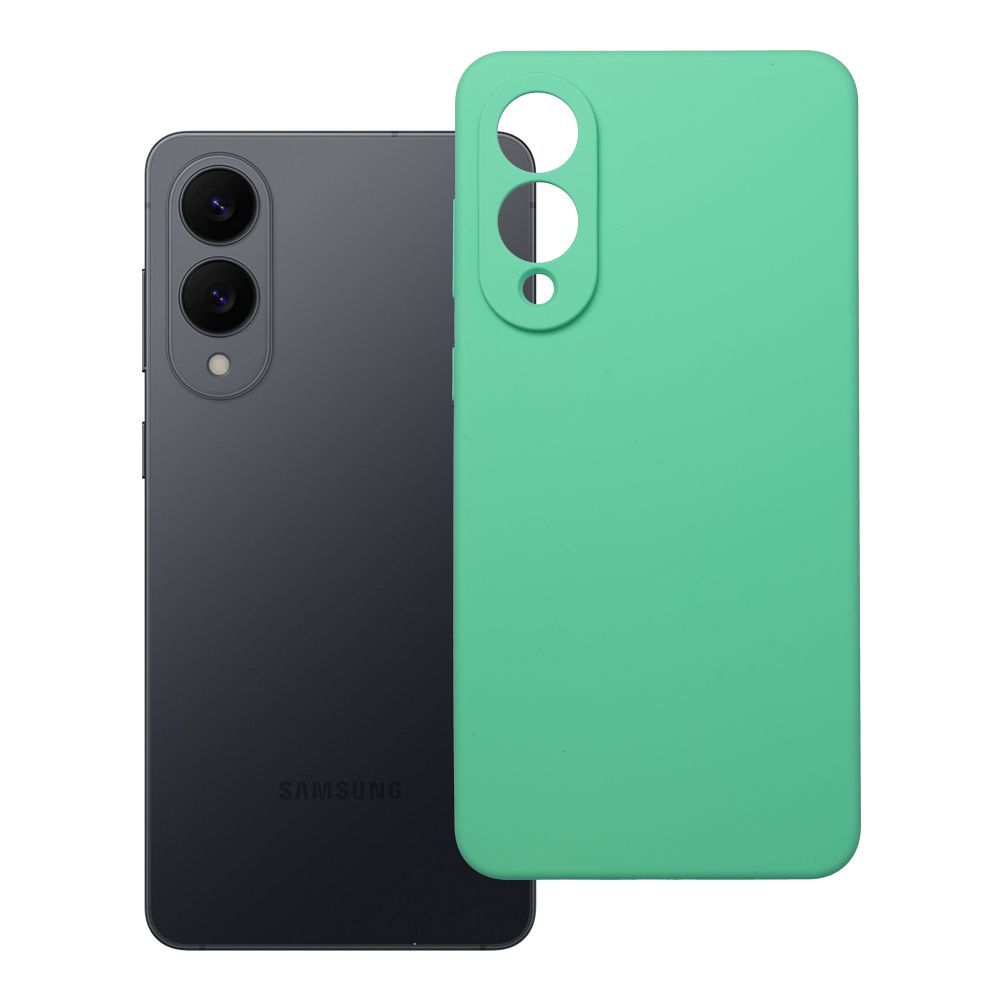 Case SILICONE 2mm modelim SAMSUNG S25 Edge mint