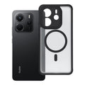 Case for Xiaomi Redmi NOTE 14 4G Full Matte Mag Cover compatible with MagSafe black