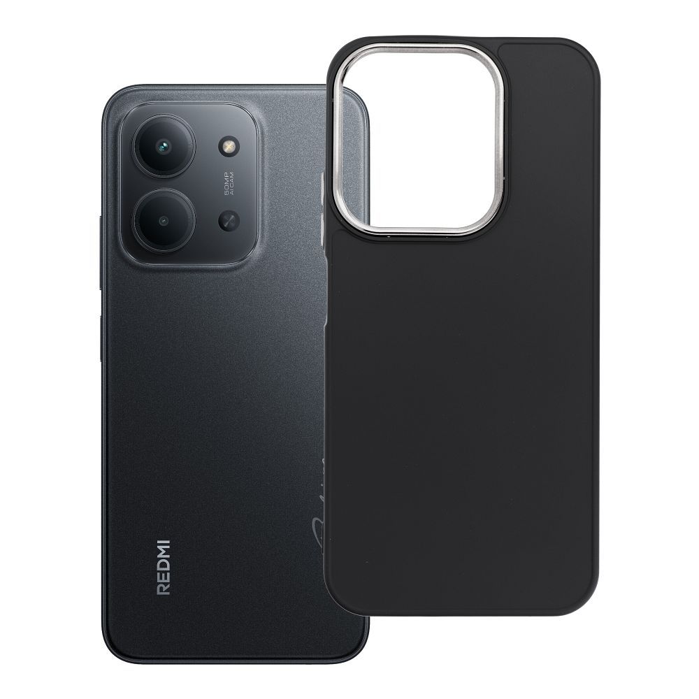 FRAME Case modelim Xiaomi Redmi 15C melns