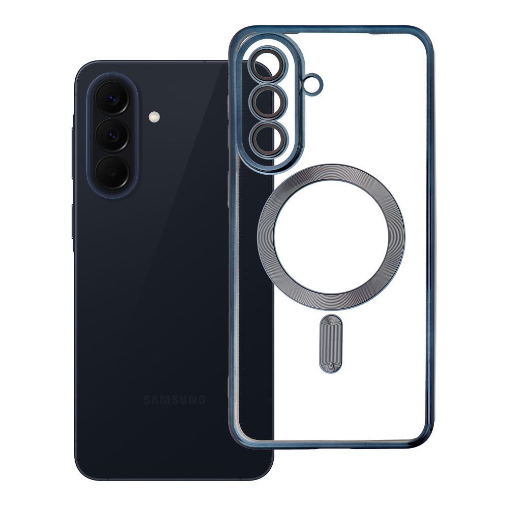 Case for Samsung A57 Electro Mag Cover compatible with MagSafe titanium blue